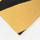 Luxury Tiger Butterfly Trendy Line Fleece Deken (Hoek)