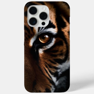 "Luxury Tiger Eye iPhone 15 Pro Max Coque -
