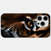 "Luxury Tiger Eye iPhone 15 Pro Max Coque - (Verso (horizontal))