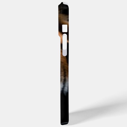 "Luxury Tiger Eye iPhone 15 Pro Max Coque - (Verso / Gauche)
