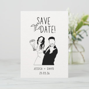 Luxury Wedding Invitation Gold Foil Style
