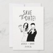 Luxury Wedding Invitation Gold Foil Style (Dos)