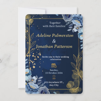 Luxury Wedding Invitations Kaart