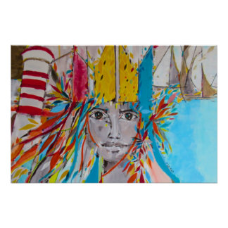 Luz do Guerreiro Perfect Poster