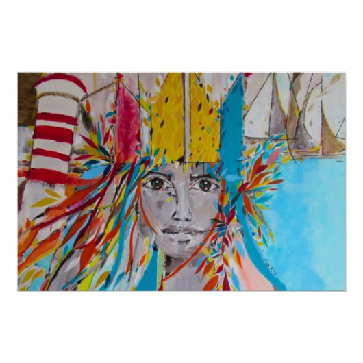 Luz do Guerreiro Perfect Poster (Voorkant)