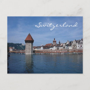 Luzern, carte postale Suisse