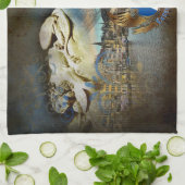 LUZERN  Grunge - Keukendoek Theedoek (Gevouwen)