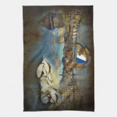 LUZERN  Grunge - Keukendoek Theedoek (Verticaal)