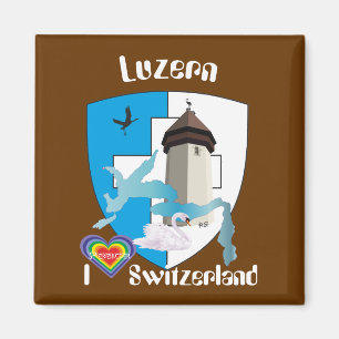 Luzern Schweiz Magnet Magneet