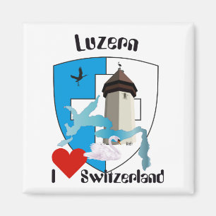 Luzern Schweiz Magnet Magneet