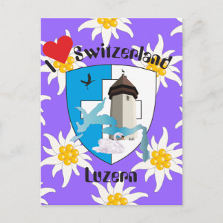 Luzern Schweiz Postkarte Briefkaart