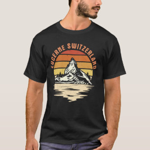 Luzern Zwitserland Attractie Zwitserse Bergen Swi T-shirt