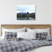 Luzern, Zwitserland Canvas Afdruk (Insitu (Slaapkamer))