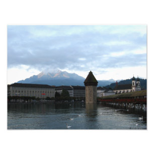 Luzern, Zwitserland Foto Afdruk