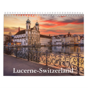 Luzern-Zwitserland kalender