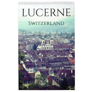Luzern Zwitserland Kalender