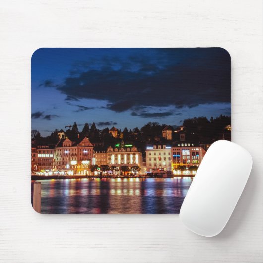 Luzerne 's nachts muismat (Met muis)