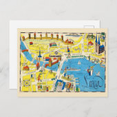 Luzerne Suisse Carte Colorée (Devant / Derrière)