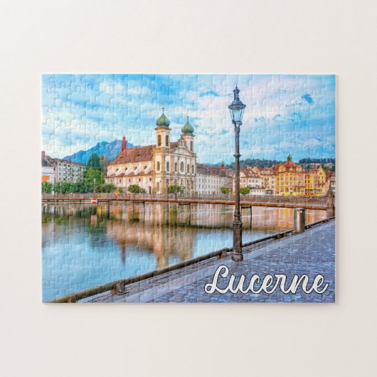 Luzerne, Zwitserland Legpuzzel (Horizontaal)