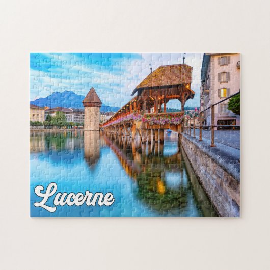 Luzerne, Zwitserland Legpuzzel (Horizontaal)