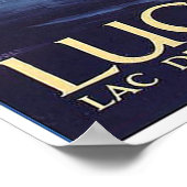 Luzerne, Zwitserland, uitzicht op het meer en een  Poster (Hoek)