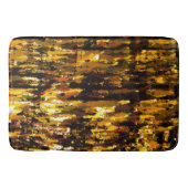 Luzes foscas de vela sob uma placa de gelo badmat (Voorkant)