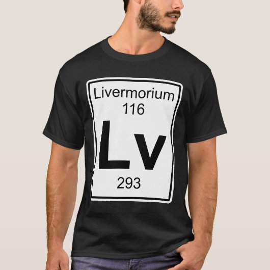 Lv - Livermorium T-shirt (Voorkant)
