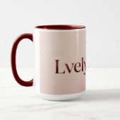 Lvely Living Mug  (Gauche)