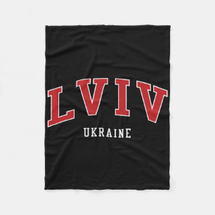 Lviv Oekraïne Hoge School Universiteit Stijl Fleece Deken