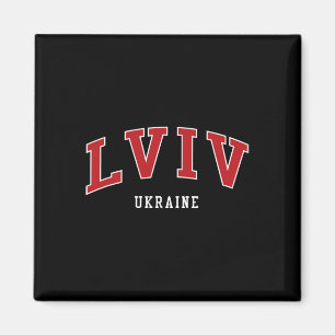 Lviv Oekraïne Hoge School Universiteit Stijl Magneet