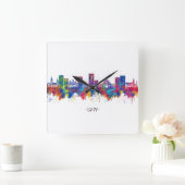 Lviv Ukraine Skyline Vierkante Klok (Huis)