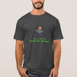 LVL 10 JavaScript-ontwikkelaar T-shirt