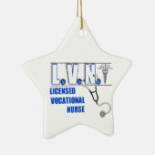LVN LICENSED VOCATIONAL NURSE CHRISTMAS ORNAMENT (Rechts)