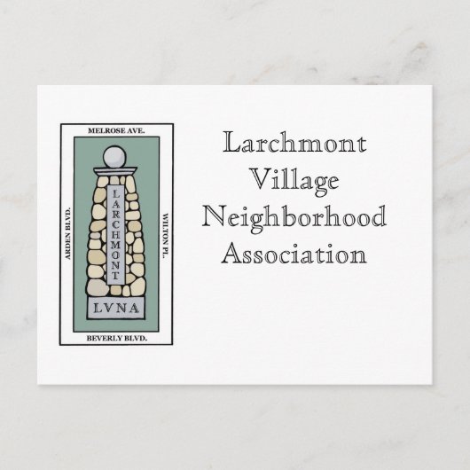 LVNA-briefkaart Briefkaart (Voorkant)