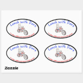 LwD Oval Sticker (Vel)