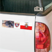 Lwów Piłsudski Pogoń Lwów Bumpersticker (Op Truck)