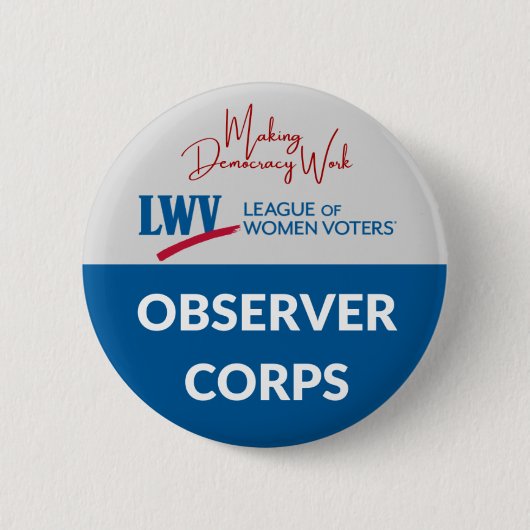LWV Observer Corps Button (Voorkant)