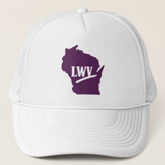 LWV Wisconsin Trucker Hoed Trucker Pet (Voorkant)