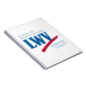 LWVHC Logo Spiral Notitieboek (Rechterzijde)