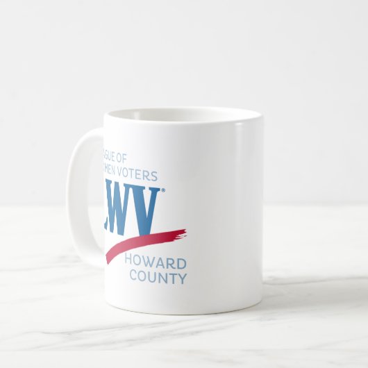 LWVHC Pride, 11 oz de café Mug (Devant gauche)