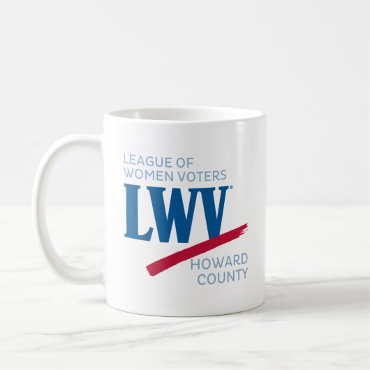 LWVHC Pride, 11 oz de café Mug (Gauche)