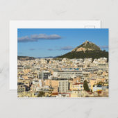 Lycabettus Hill Athens Briefkaart (Voorkant / Achterkant)