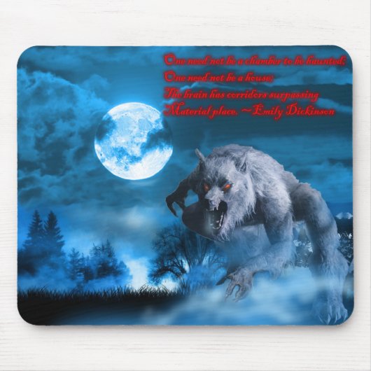 Lycan mousepad muismat (Voorkant)
