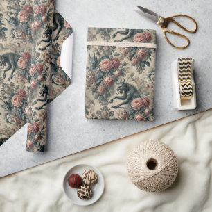 Lycans & Lullabies - Gotisch Victoriaans ontwerp Cadeaupapier