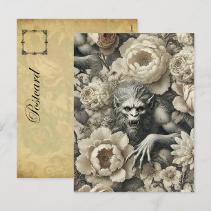 Lycanthropic Splendor - Gotisch Victoriaans Feestdagenkaart