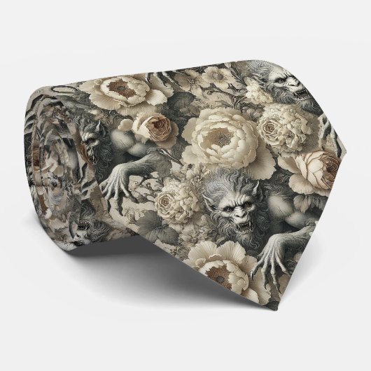 Lycanthropic Splendor - Gotisch Victoriaans Stropdas (Opgerold)