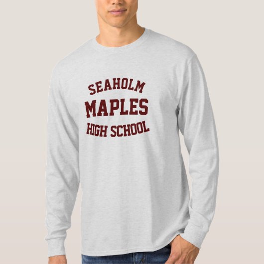 Lycée de Seaholm Michigan T-Shirt (Devant)