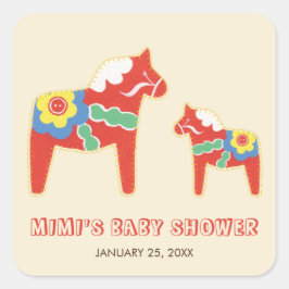 Lycka Till Baby shower Sticker