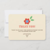 Lycka Till Bedankt Kaart (Voorkant)