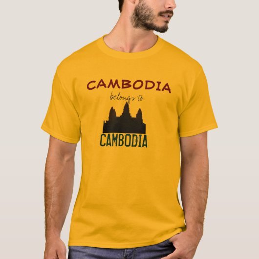 LYDA—Cambodja behoort tot Cambodja T-shirt (Voorkant)